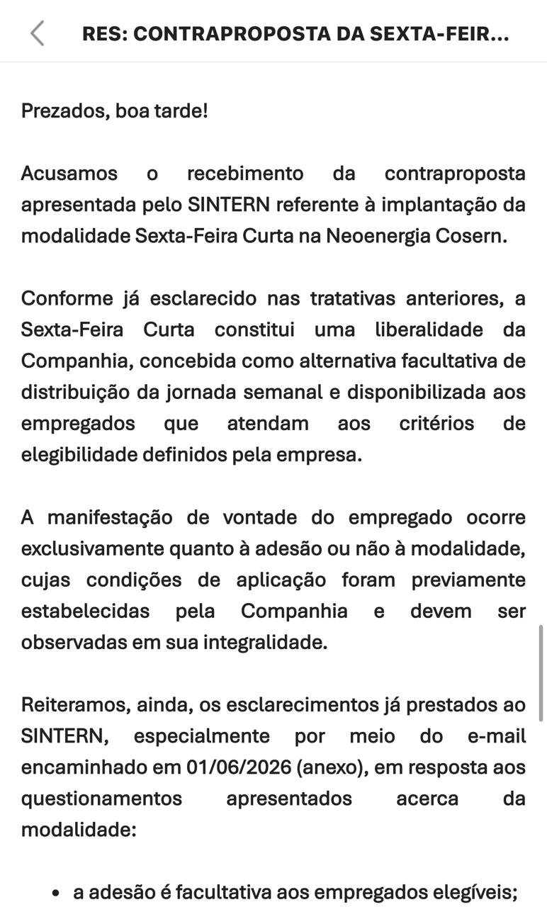 Resposta da Empresa — página 1