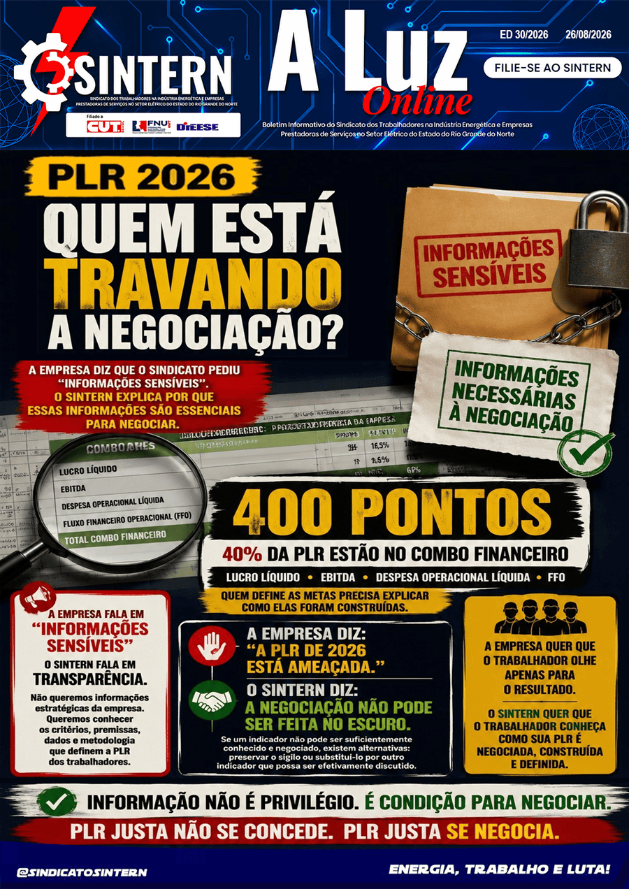 A Luz Online — Edição 30/2026: PLR 2026